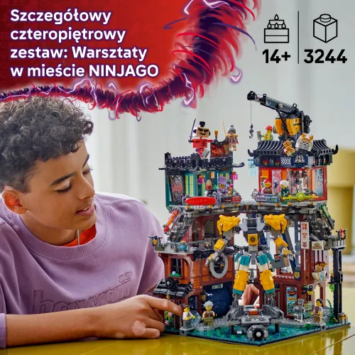 LEGO 71837 NINJAGO Warsztaty w mieście NINJAGO