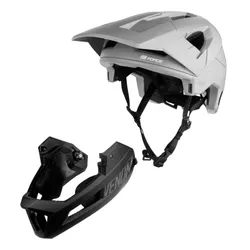 Kask rowerowy dla dorosłych full face Force Venom z odpinaną szczęką