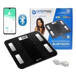 Waga OROMED Oro-Scale Bluetooth Czarny