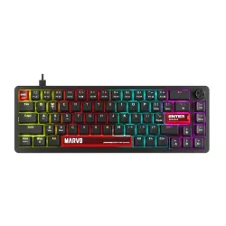 Klawiatura mechaniczna Marvo Arma 67 Czarny