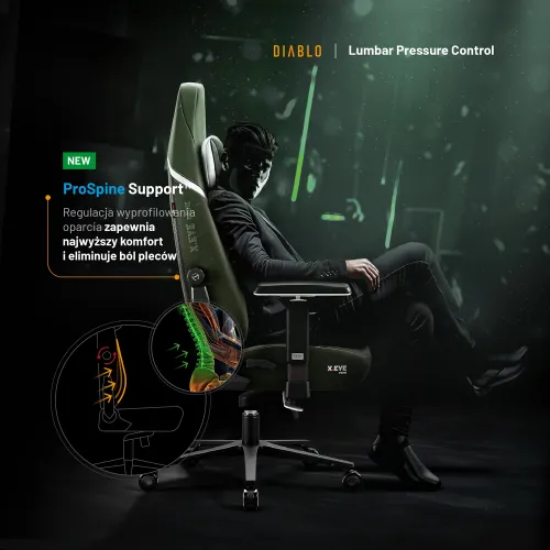 Fotel DIABLO CHAIRS X-Eye 2.0 Zielony