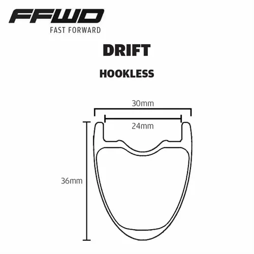 Komplet kół FFWD DRIFT SET FCC