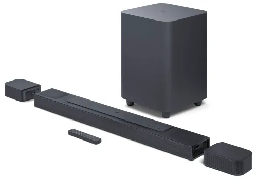 Soundbar JBL BAR 800 Pro Czarny 5.1.2-kanałowy, Bezprzewodowy Subwoofer,HDMI eARC,True Dolby Atmos,4K,Wi-Fi,BT