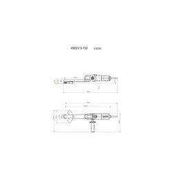 Szlifierka do spoin pachwinowych Metabo KNSE 9-150 Set