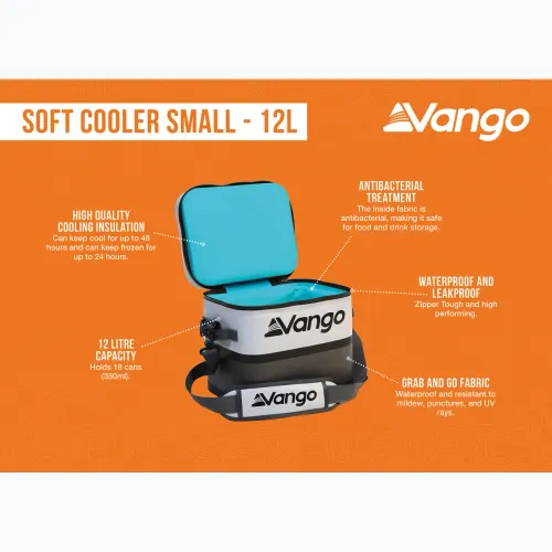 Torba termiczna Vango Soft Cooler Small 12 l cool grey