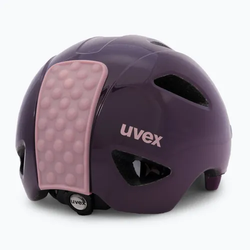 Kask rowerowy dziecięcy UVEX Oyo Jr plum/dust rose