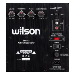 Subwoofer Wilson SUB-12 Aktywny 250W Biały połysk