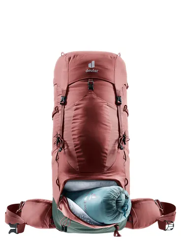 Plecak trekkingowy damski Deuter Aircontact Lite 45 + 10 SL - caspia/ivy