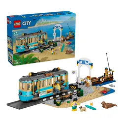 LEGO City 60506 Tramwaj przy plaży, zestaw klocków 7+