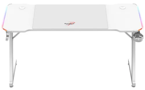 Biurko gamingowe HUZARO Hero 3.3 RGB Biały