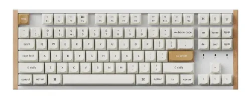 Klawiatura gamingowa Keychron K8H-Q1 75% Magnetic Wood White