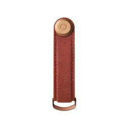 Etui organizer na klucze Orbitkey Waxed Canvas - brick red