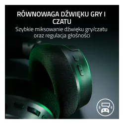 Słuchawki bezprzewodowe z mikrofonem Razer Kraken V4 Nauszne Czarny