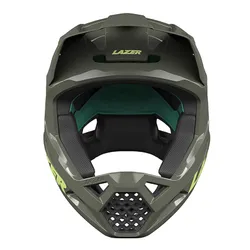 Kask rowerowy LAZER Chase KinetiCore Zielony mat Full Face (rozmiar XL)