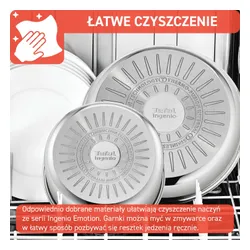 Zestaw patelni i garnków TEFAL Emotion L8968S04 Stalowy (8 elementów)