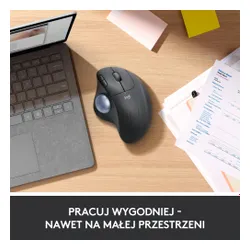 Myszka Logitech ERGO M575 Grafitowy