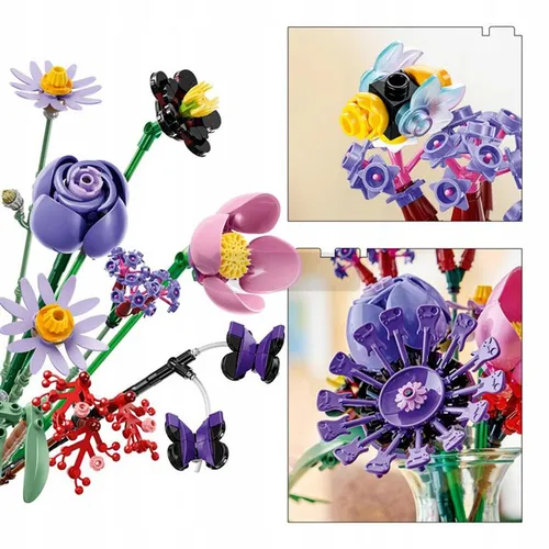 LEGO BOTANICAL 11507 Bukiet kwiatów Olivii Rodrigo, zestaw klocków 9+