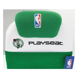 Fotel Playseat Champ NBA-Boston Celtics Gamingowy do 122kg Tkanina Biało-zielony