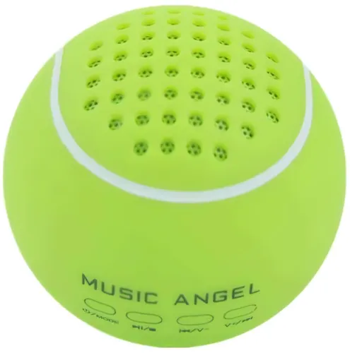 Głośnik mobilny MUSIC ANGEL Piłka do tenisa Zielony