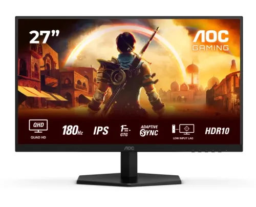 Monitor AOC Q27G42XE 27" 2K Fast IPS 180Hz 0,5ms MPRT Gamingowy