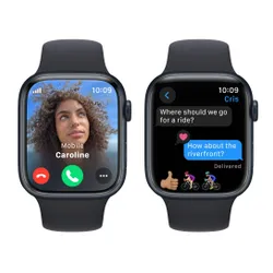 Apple Watch 9 GPS + сотовый 45 мм алюминиевый Север / Север Спортивный ремешок M / L