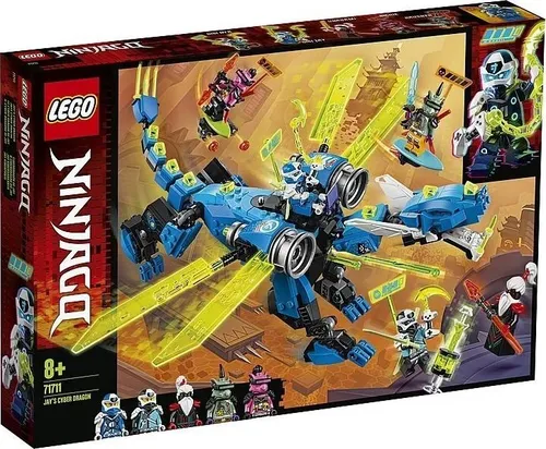 Конструктор Lego Ninjago кибердракон Джея (71711)