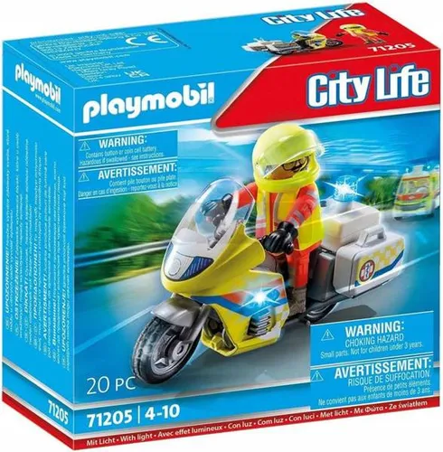 PLAYMOBIL 71205 MOTOR RATUNKOWY ZE ŚWIATŁEM