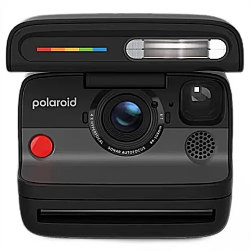 Aparat natychmiastowy POLAROID Flip Czarny + kolorowe wkłady (8 szt.)
