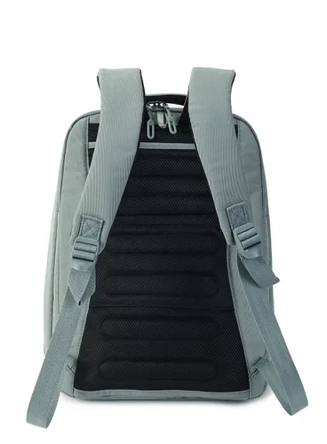 Городской рюкзак Hedgren Handle L Exp Backpack-grey / green