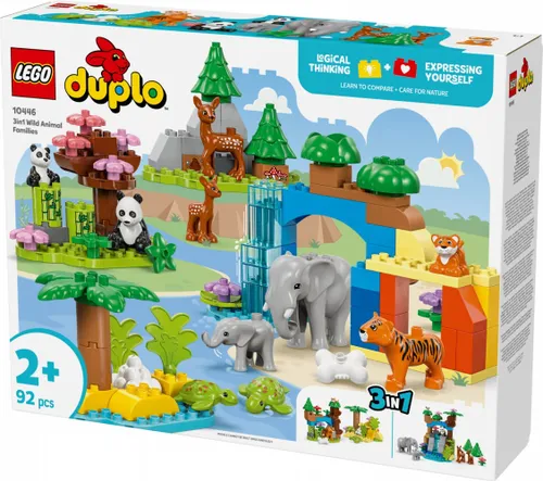 LEGO DUPLO bricks 10446 Семейства диких животных 3-в-1