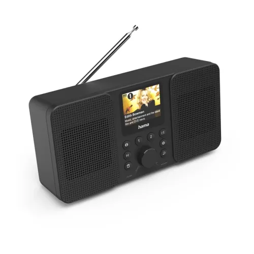 Radioodbiornik Hama DIR10 Radio FM, DAB, Internetowe Wi-Fi Bluetooth Czarny