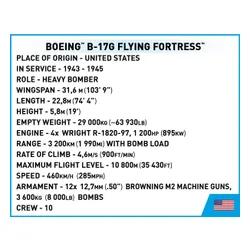 Конструктор COBI Boeing B-17G Flying Fortress