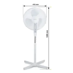 Wentylator MILLA HOME MFN105 Biały