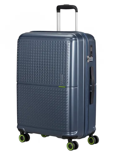 American Tourister Geopop'un Orta Bavulu-blue moon