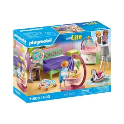 Набор фигурок Playmobil My Life 71609 Спальня с детской игровой зоной