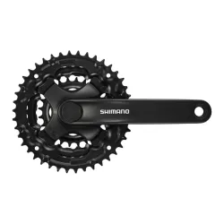 Mechanizm korbowy Shimano Tourney FC-TY301 czarny