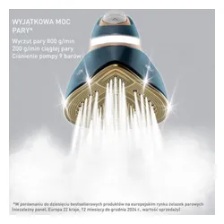 Generator pary TEFAL Pro Express Vision Max GV9920E0 z oświetleniem LED