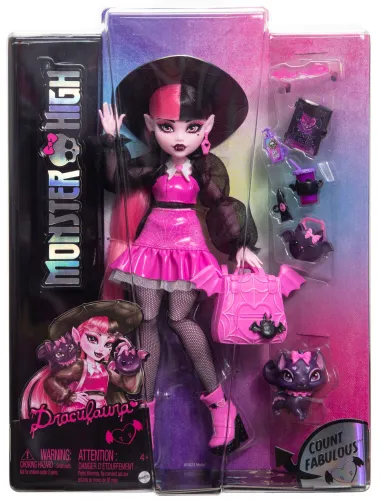 Lalka MONSTER HIGH Draculaura HRP64