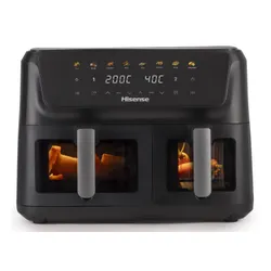 Air Fryer Frytkownica beztłuszczowa HISENSE HAF2700DCD 11l z podwójnym koszem 8 automatycznych programów