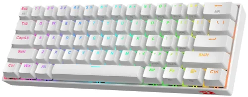 Klawiatura mechaniczna Redragon Draconic PRO K530 Brown Switch Biały