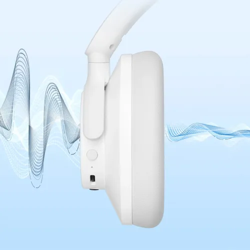 Słuchawki bezprzewodowe Tronsmart Sounfii Q20S Hybrid ANC Nauszne Bluetooth 5.3 Biały
