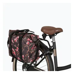 Torba rowerowa na bagażnik FastRider Nyla Shopper Single Bike Bag Trend Click'nGo 20 l flourish