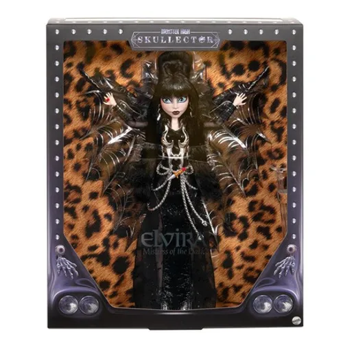 Zestaw 4 Lalek Mattel Monster SKULLECTOR - Emily JDR67 + Betelgeuse i Lydia HYV96 + Elvira HYV99