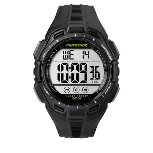 Timex Marathon Saati TW5K94800 Siyah / Siyah