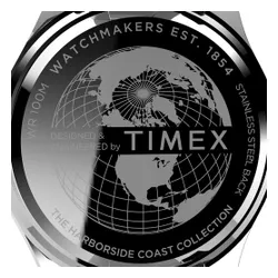 Timex Harborside Coast TW2V42000 Gümüş / Donanma Saati