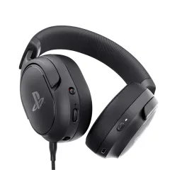 Słuchawki bezprzewodowe z mikrofonem GXTrust PlayStation®5 GXT499 Forta Nauszne Czarny