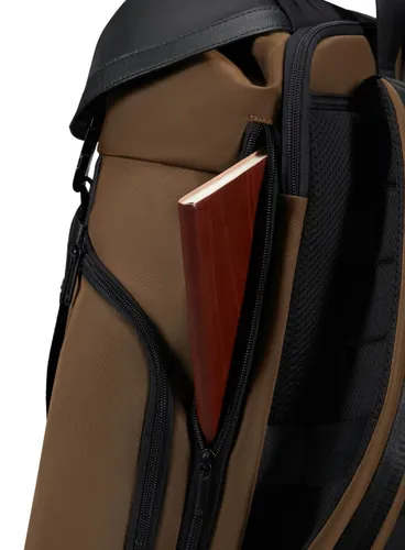 Рюкзак городской Samsonite Relyon Backpack 15,6" с клапаном - коричневый
