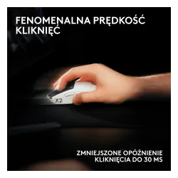 Myszka gamingowa Logitech G Pro X2 Superstrike Biały