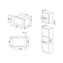 Kuchenka mikrofalowa Smeg FMI625CN