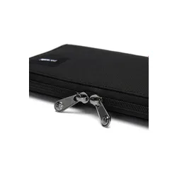 Portfel antykradzieżowy Pacsafe RFIDsafe Continental Wallet - jet black